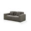 Ensemble de 2 fauteuils de jardin modernes Phu, configuration avec accoudoirs gauche et droit, tissu résistant aux intempéries et aux UV, aucun assemblage requis-726463059