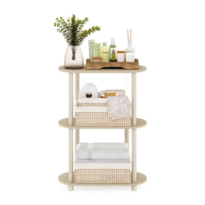 3 Tier Oval Modern Oval Side Table