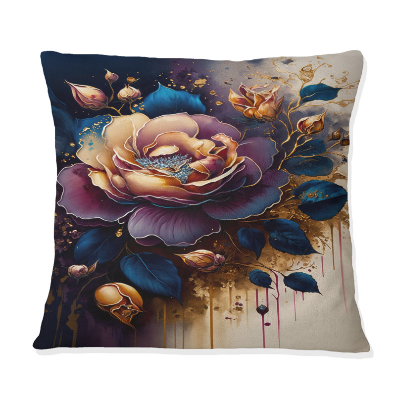 Coussin décoratif Night V - Rose