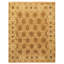 Tapis Agra transitionnel en laine, noué à la main, couleur or et beige, 2,36 m x 3,07 m