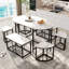 Besfort 6 - Person Dining Set-1895760747