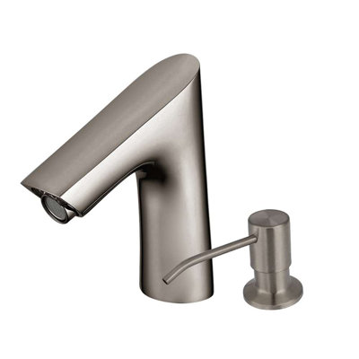 Commercial Brushed Nickel Touchless Automatic Sensor Faucet