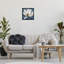 "White Lotus Blooms", art mural encadré sur toile flottante par Carol Robinson-820433590-820433588