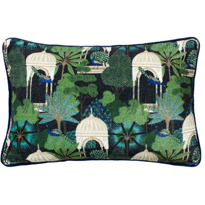 Scottville Abstract Rectangular Throw Cushion