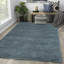 Tapis à poils longs bleu sarcelle-694058192