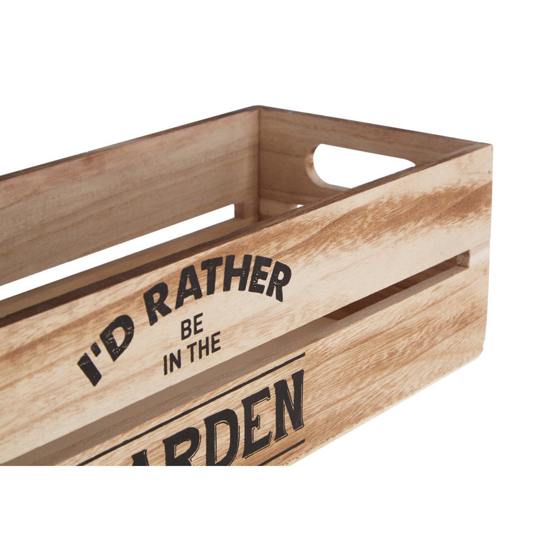Brandsville Wood Planter Box