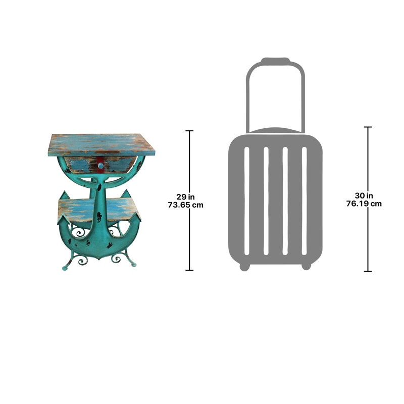 Anchors Aweigh Coastal End Table