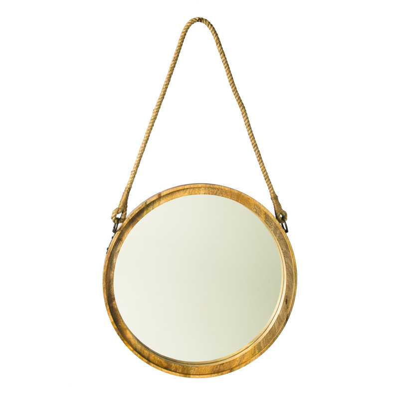 Ensemble de miroirs muraux ronds Hallowell