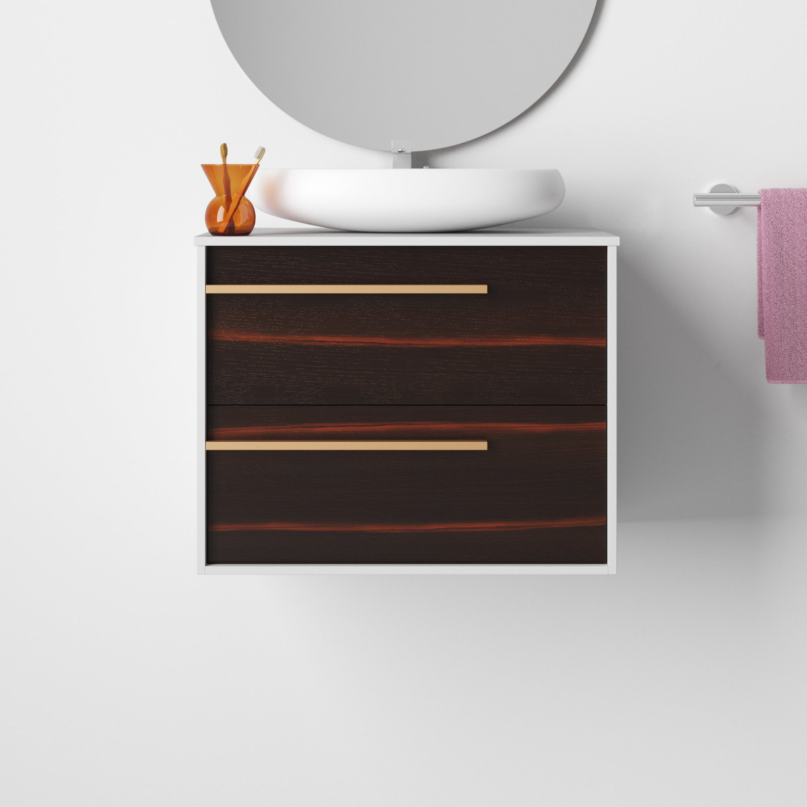 Nika 30" Cedar Single Bathroom Vanity