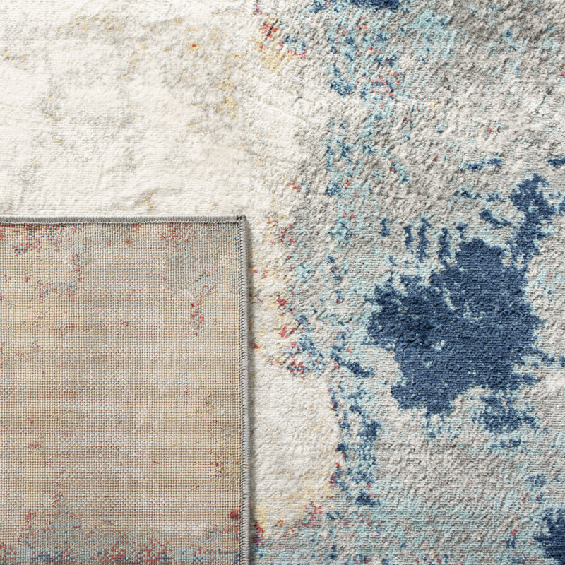 Genessys Performance Abstract Rug, Rectangle 8' x 10'