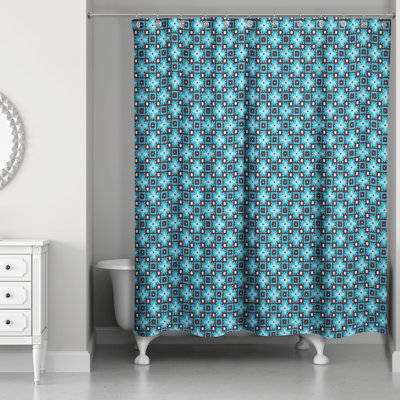 Rideau de douche simple Aphina