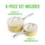 2 - Piece Non-Stick Earthenware Cookware Set