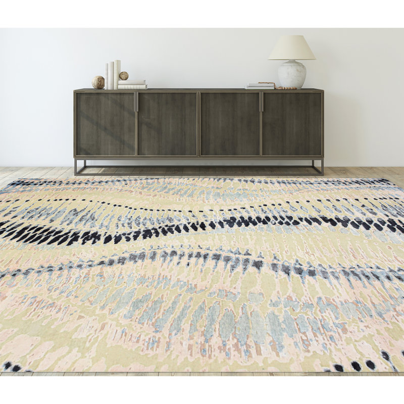 Abstract Area Rug, Rectangle 9' x 12'