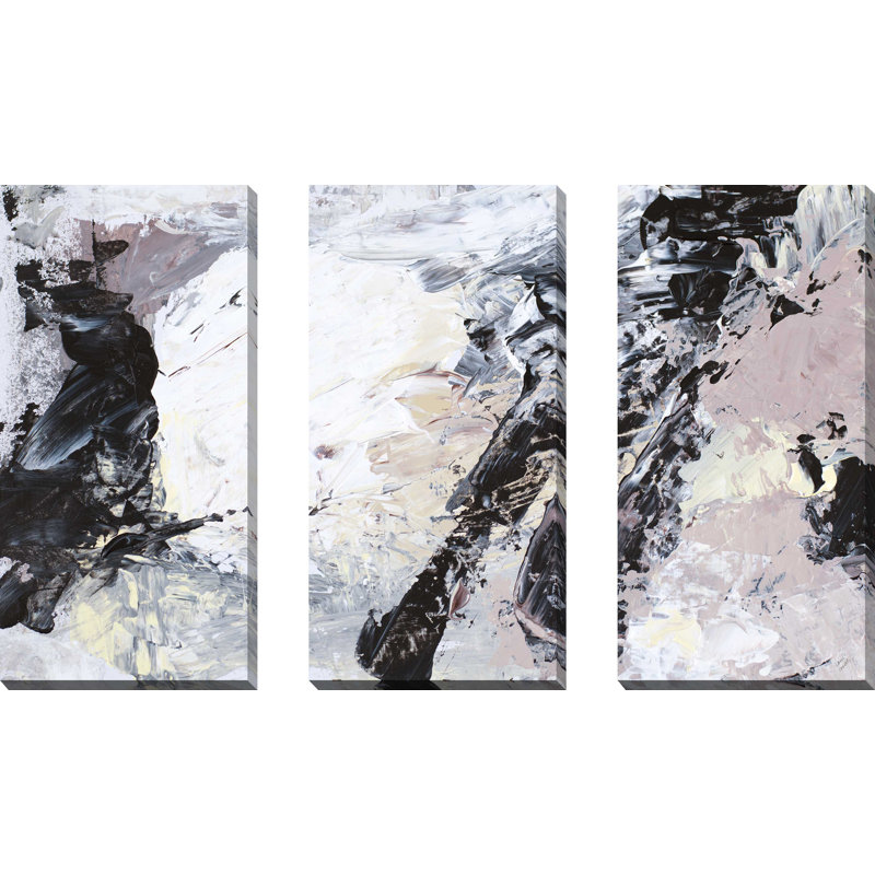 "Sound Of Motion", ensemble de 3 impressions sur toile