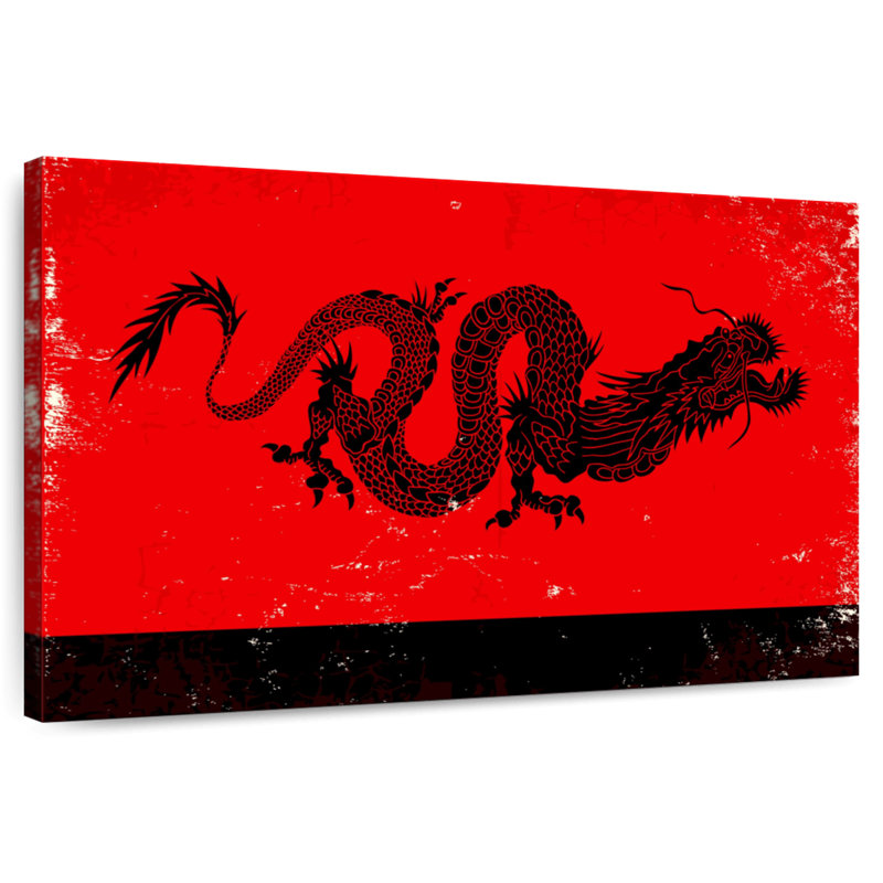 Eastern Dragon, 8" H x 12" W