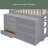 Julye Kids Bunk Bed with Drawers-2036046946-2036046944