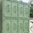 Modern Green Iron Accent Cabinet-989034308