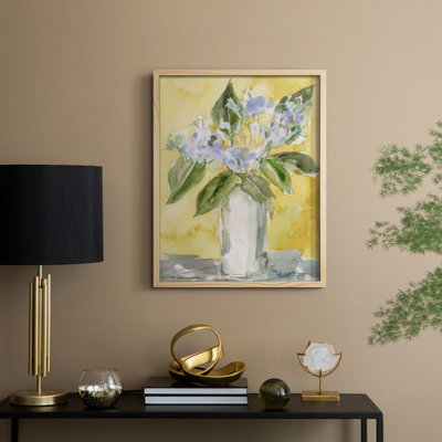 Lilac Dreams II, reproduction encadrée - bois massif