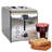 Total Chef 2 Slice Stainless Steel Toaster with Compact Wide Slot & 7 Shade Settings