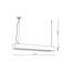 Saggiomo 1 - Light LED Square/Rectangle Pendant-363423215-363423208