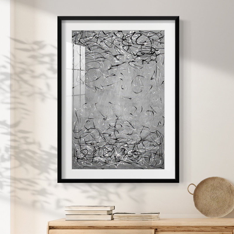 Counterpoise I - Impression encadrée, Noir, H 28,5 po x l 20,5 po