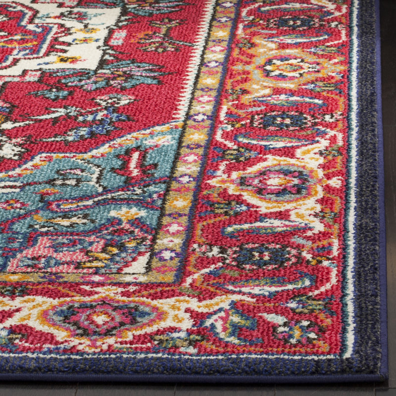 Blanken Oriental Area Rug, Square 201 cm