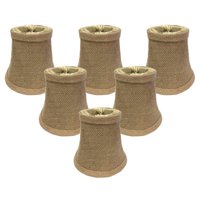 4.5'' H Fabric Bell Candelabra Shade