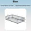 Lit simple au sol à structure en bois avec clôture et barrières de sécurité-1321227161