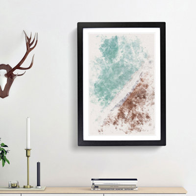 View of Brighton Beach - Picture Frame Graphic Art