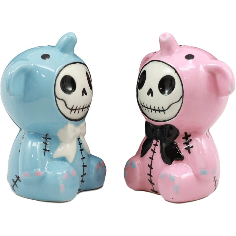 Ensemble de 2 figurines squelettes vaudou Josleny