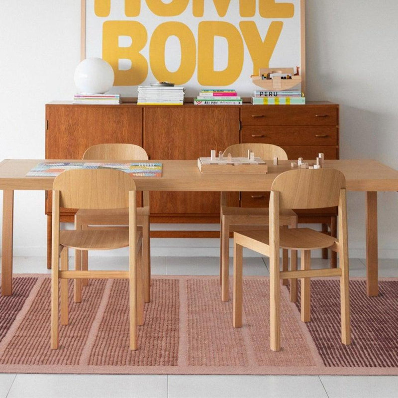 Mori Washable Wool Rug, 8' x 10', Sakura