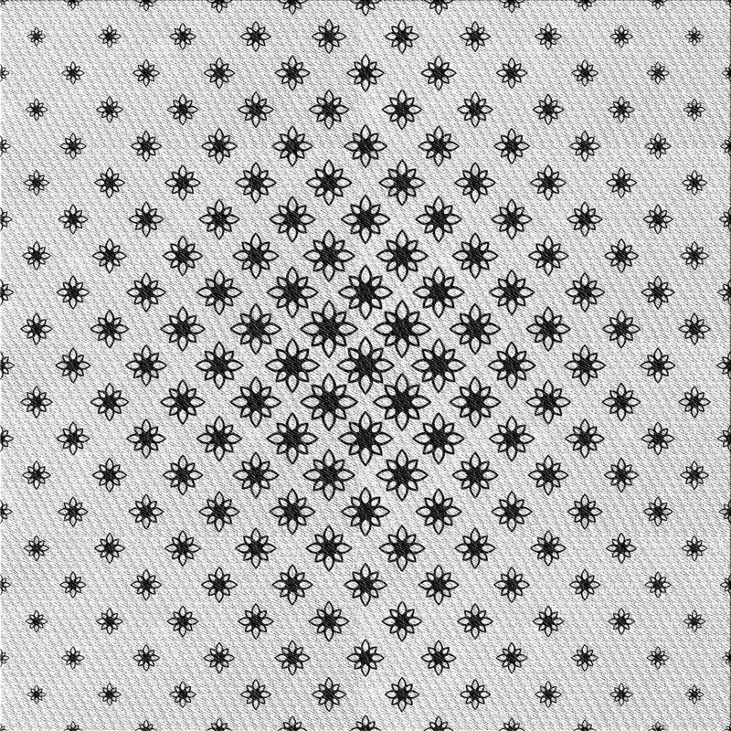 Floral Indoor Rug, Square 8'