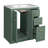 Robust Solid Wood & Ceramic Retro Bathroom Vanity Set - Stylish Storage Solution For Modern Baths