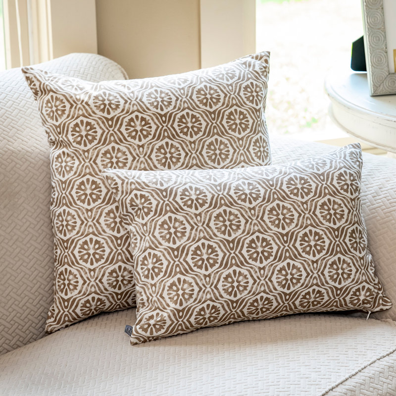 Lumbar Pillow Cover & Insert, Tan, 14" x 48"