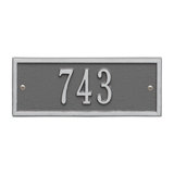 Hartford 1-Line Wall Address Plaque