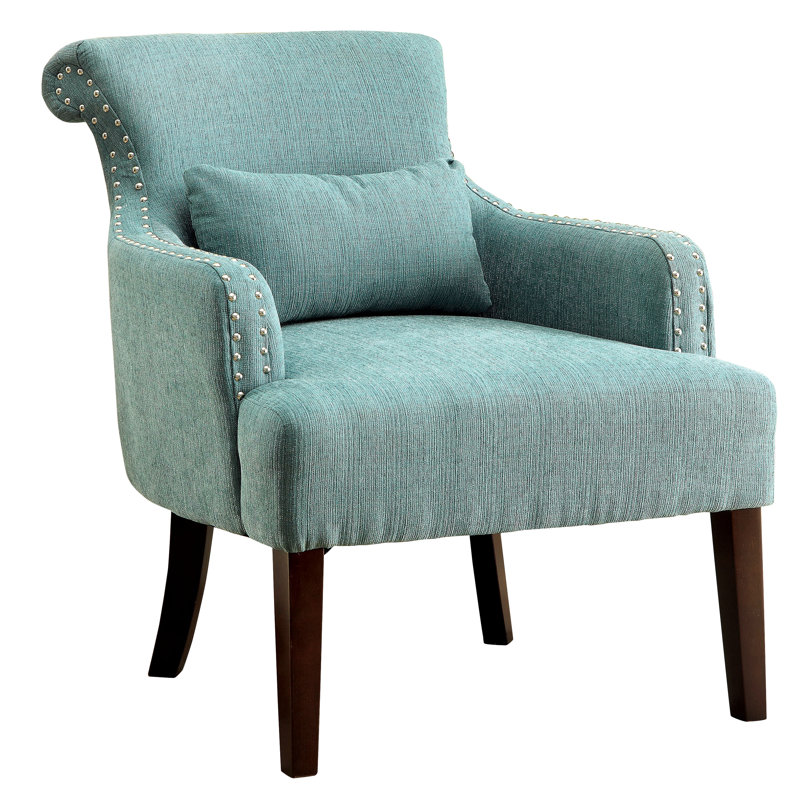 Marlow Upholstered Armchair, Blue