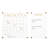 Thomas Martha Stewart Acrylic Wall Calendar and Notes Board with Marker and Mounting Hardware-90979589