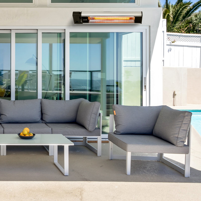 Stainless Steel Electric Ceiling Mounted Patio Heater