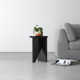 Shayne Solid Wood Abstract End Table