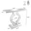 100cm Glass Top Console Table