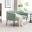Upholstered Faux Fur Loveseat-1108305445-1108305444