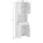 Taounate Solid Wood Tall Bathroom Cabinet