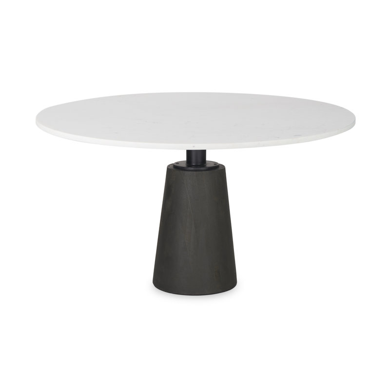 Table de salle à manger Thomas, Noir