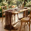 Chemin de table 6 pièces Nude Cheesecloth