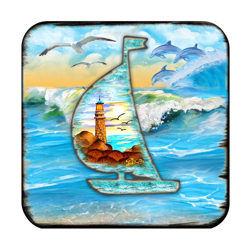 Sous-verre voilier