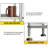 6-Wire Standing Storage Shelf-1294640853