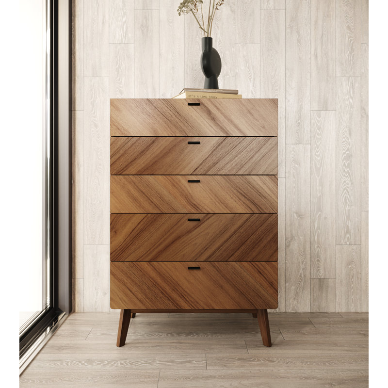 Commode 5 tiroirs Aukai