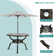 Round Metal Outdoor Dining Table