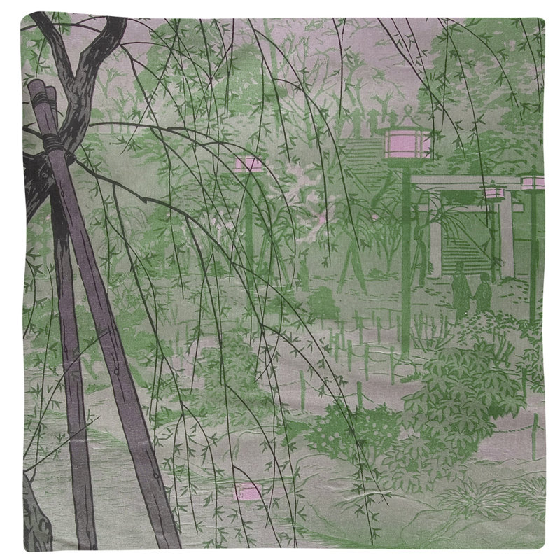 Kasamatsu Shiro Cotton Square Napkin, Green