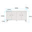 Armoire de rangement, armoire d'appoint, armoire d'angle, armoire de cuisine, buffet moderne